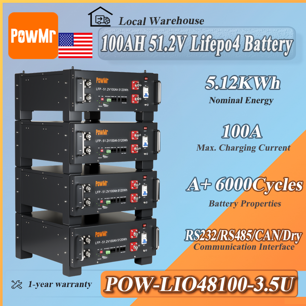 PowMr 51.2V 100Ah LiFePO4 Batt – Home Smart Kettle Bewertung und Preis