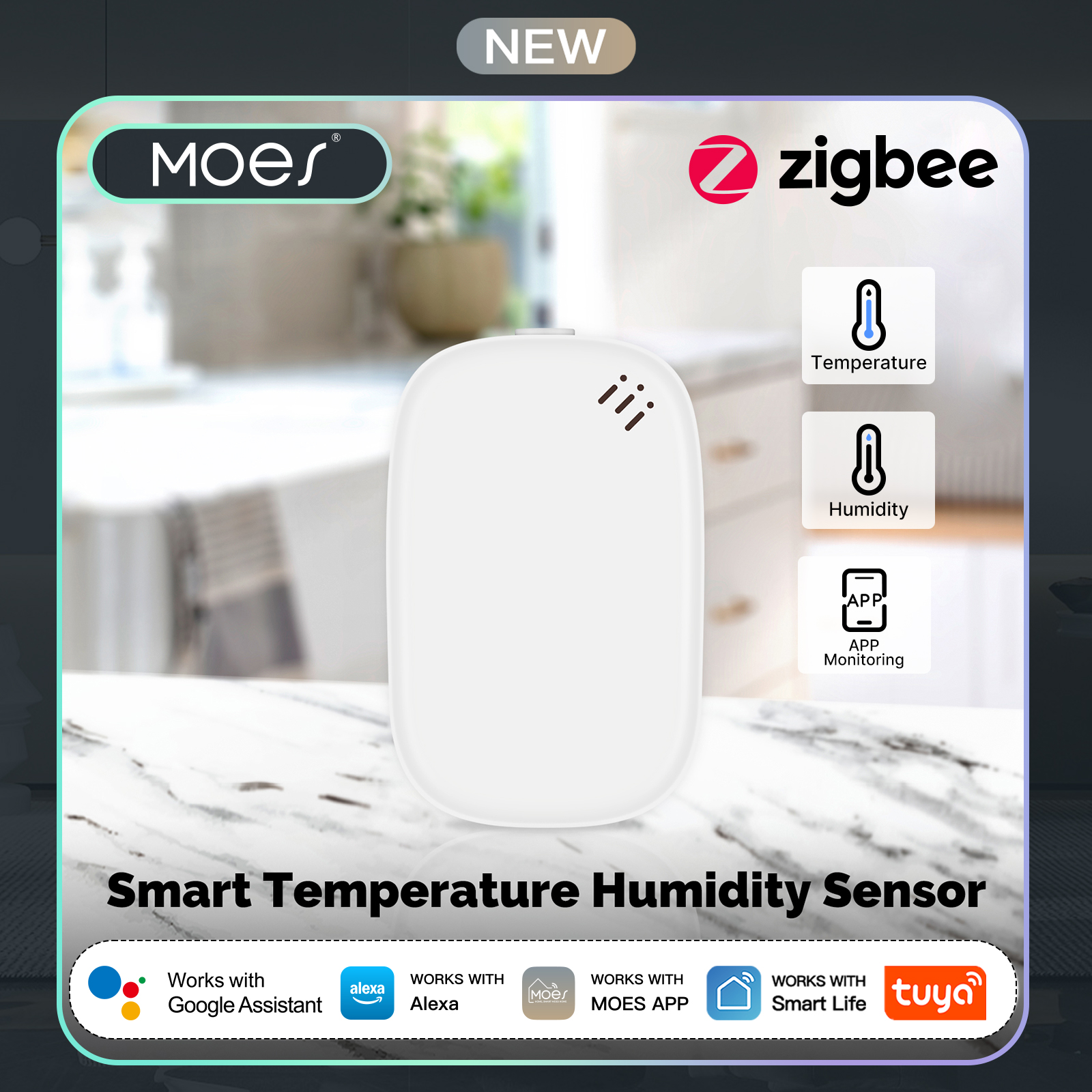 MOES Tuya Zigbee Smart Tempera – Smart Home Energy Monitor Bewertung und Preis