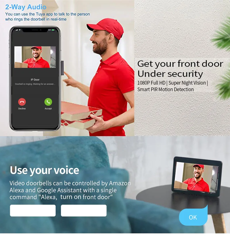 Door Intercom Doorbell, 10.1 I – Wifi Doorbell Camera Bewertung und Preis