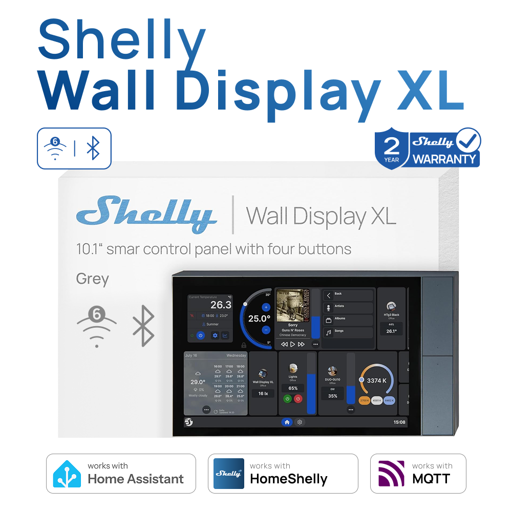 Shelly Wall Display XL Smart H – Smart Home Xl Bewertung und Preis