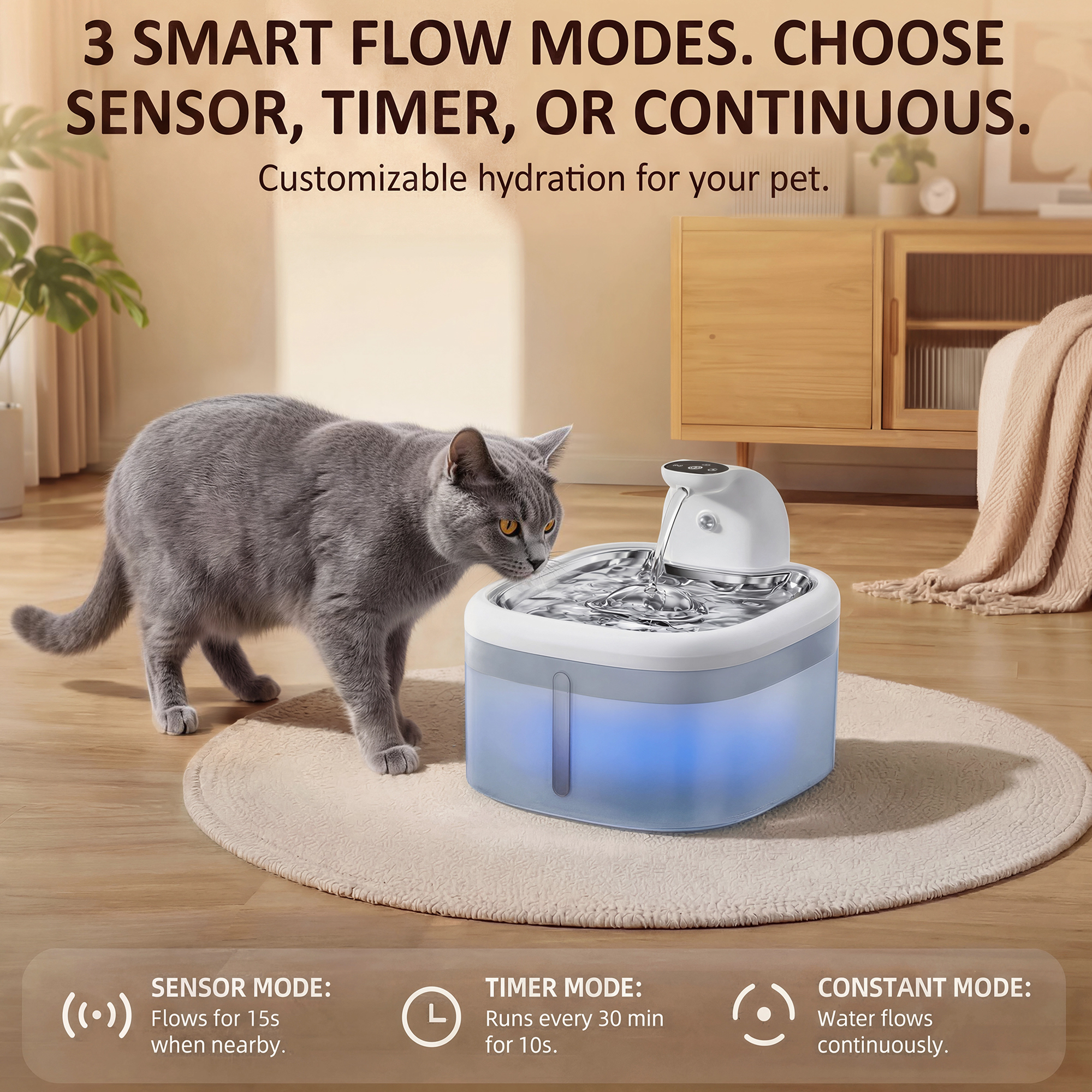 3.5L Wireless Cat Water Founta – Home Smart Kettle Bewertung und Preis