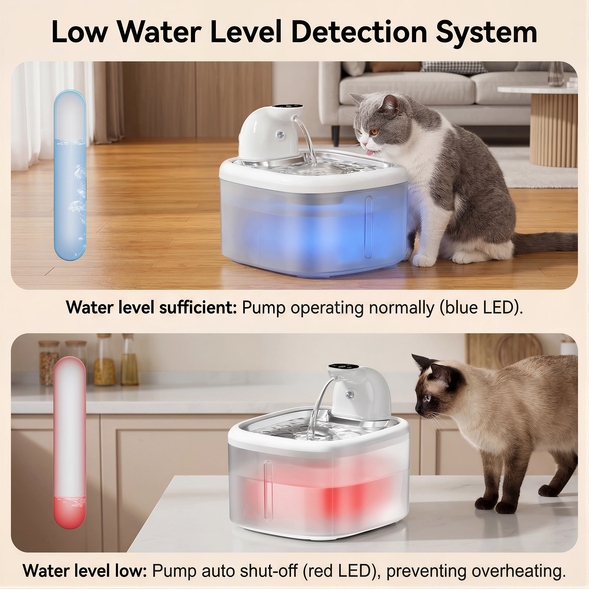 3.5L Wireless Cat Water Founta – Home Smart Kettle Bewertung und Preis