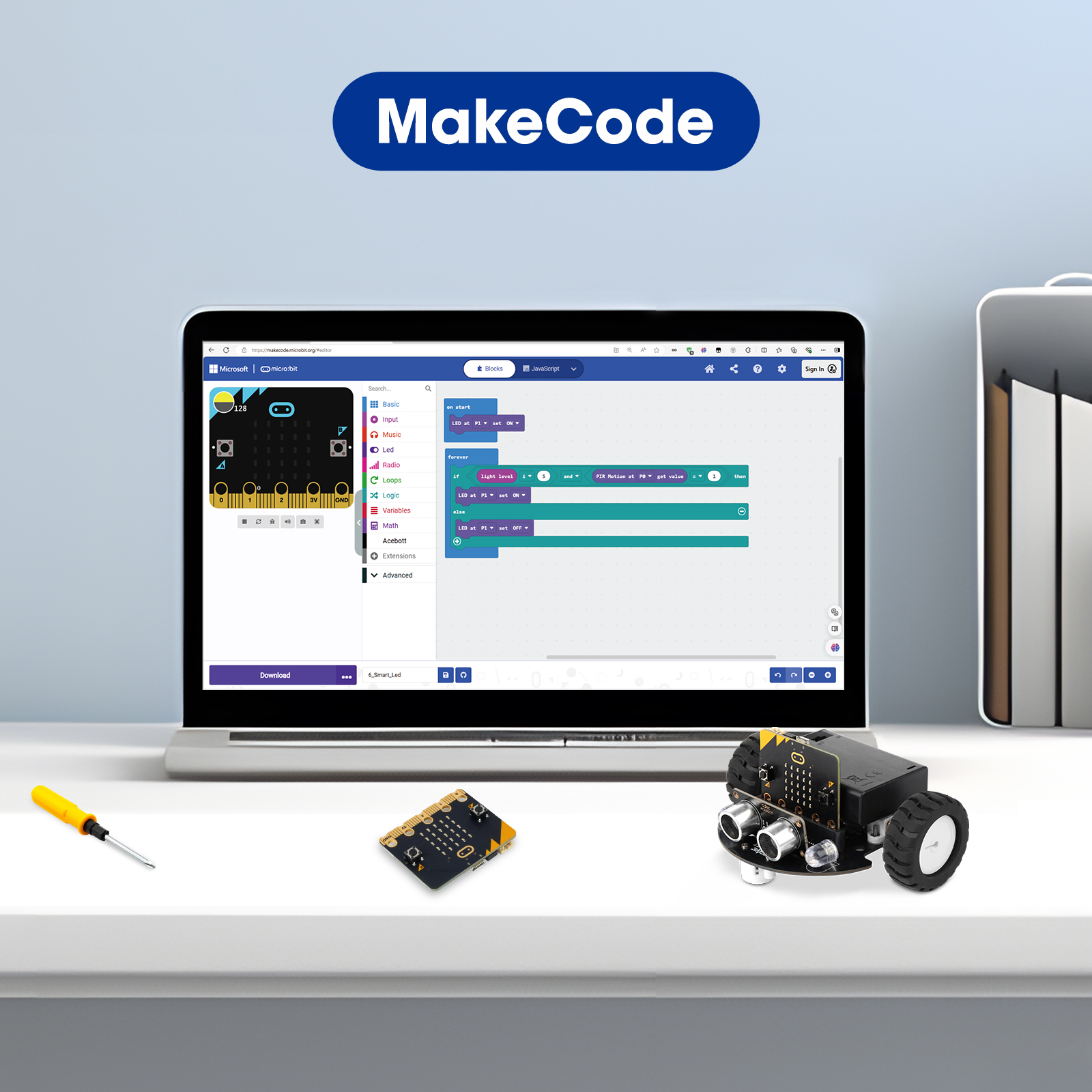 ACEBOTT Microbit Robot Footbal – Smart Home Micro Bit Bewertung und Preis