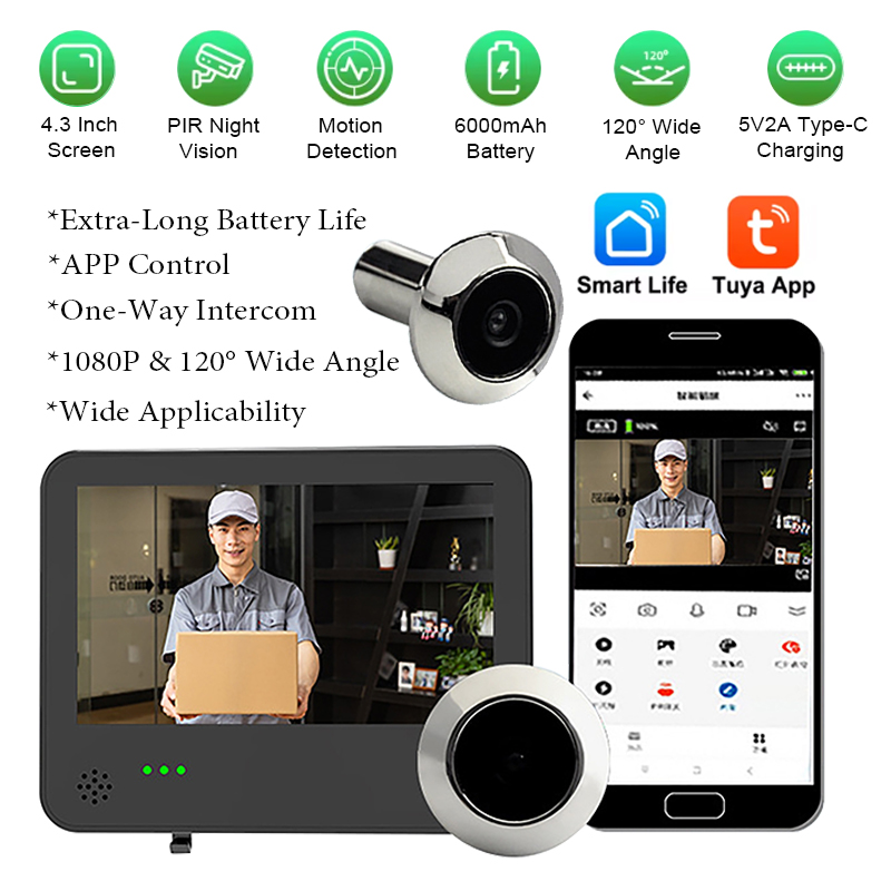 Tuya Smart WIFI Video Doorbell – Wifi Doorbell Camera Bewertung und Preis