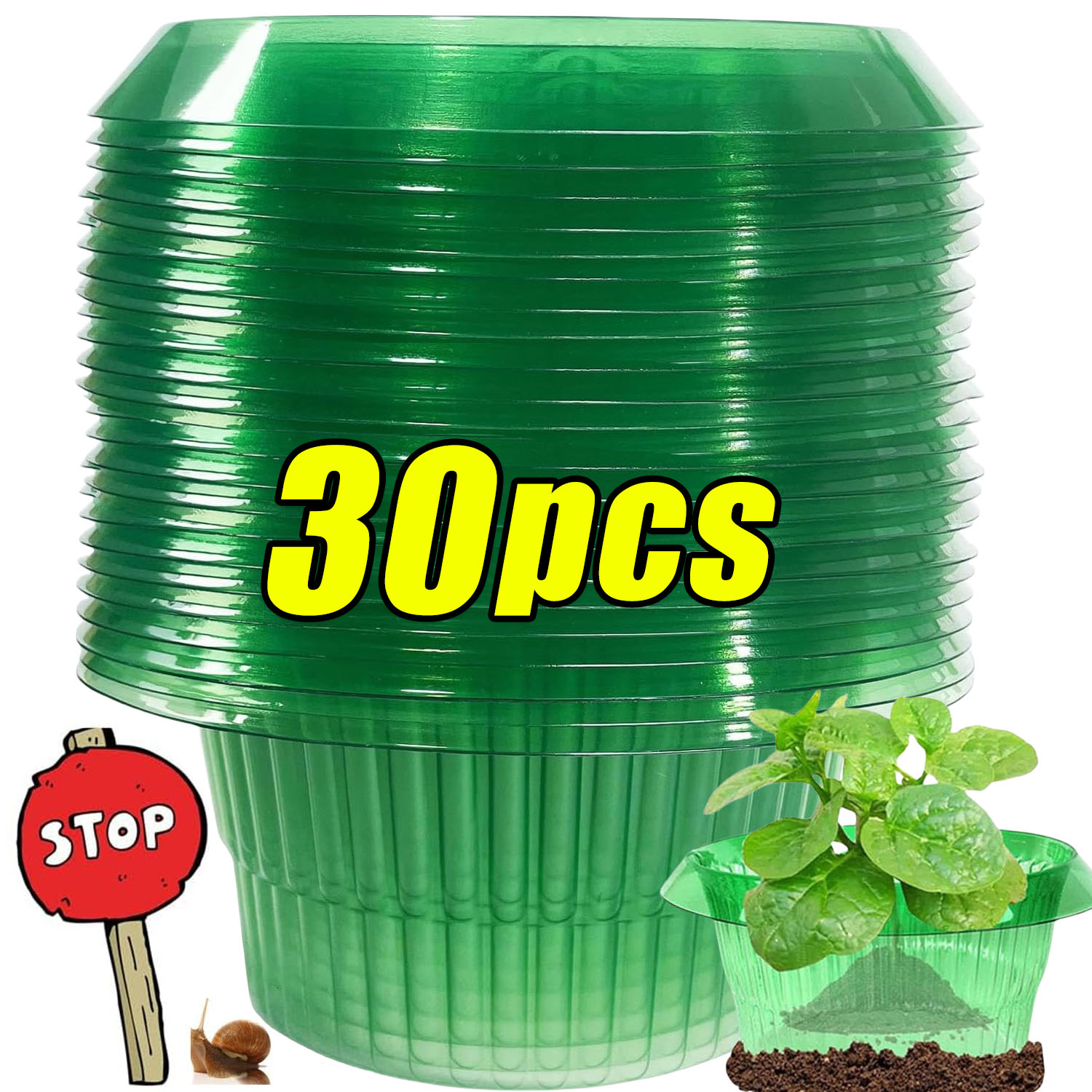 1/30pcs Plants Slug Protection – Smart Home Green Bewertung und Preis