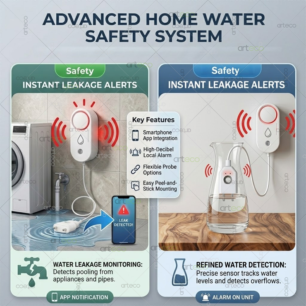 Zigbee Water Leak Detector Sma – Smart Home Green Bewertung und Preis