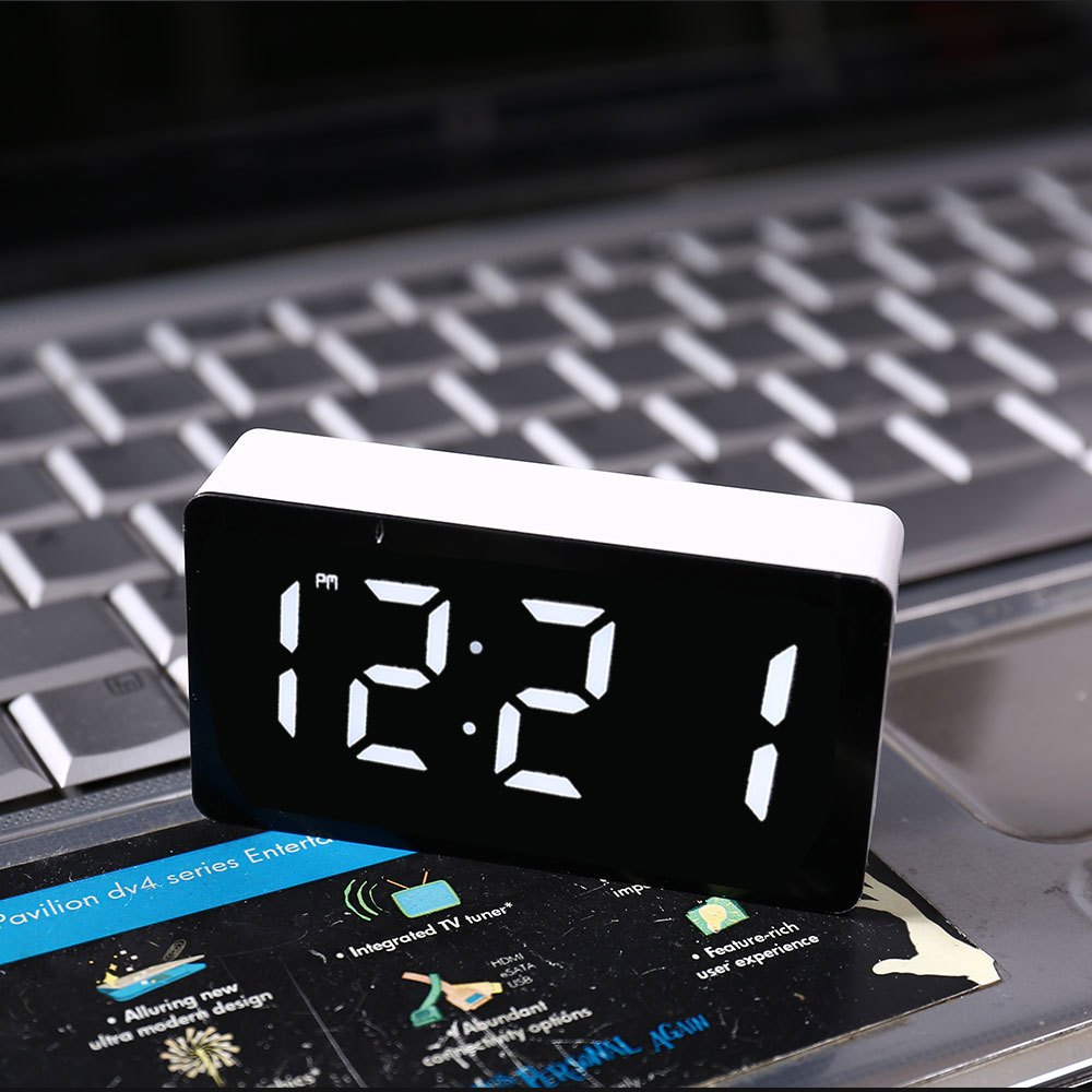 LED Electronic Watch Mirror Al – Smart Home Utilities Bewertung und Preis