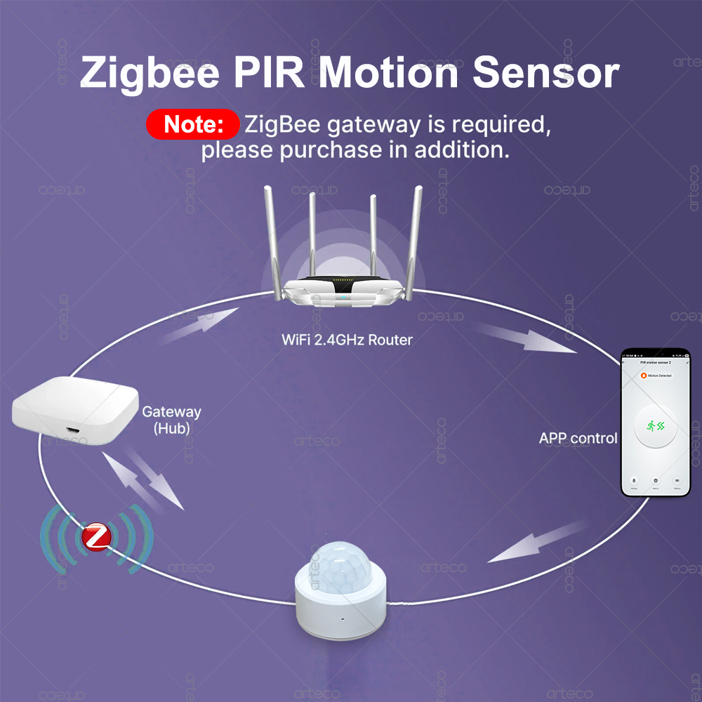 Zigbee 3.0 Mini PIR Motion Sen – Zigbee Motion Sensor Bewertung und Preis