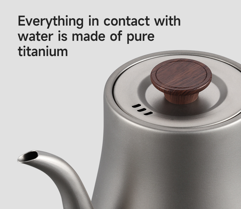 Morden Style Pure Titanium Ele – Home Smart Kettle Bewertung und Preis