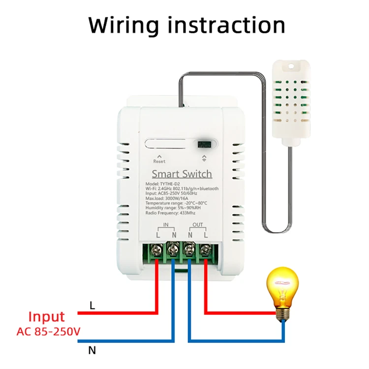 Work with tuya 16A 3000W WiFi  – Smart Home Energy Monitor Bewertung und Preis