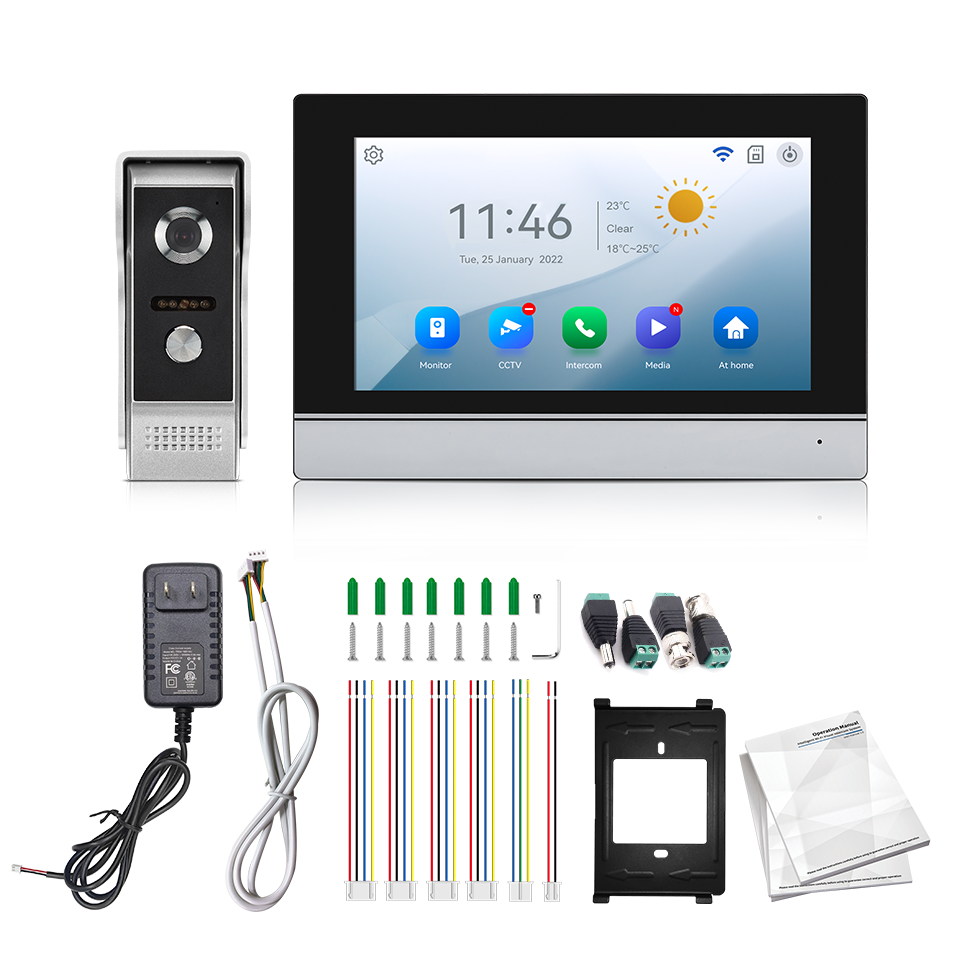 7Inch IPS Screen 2MP  Tuya Rem – Wifi Doorbell Camera Bewertung und Preis