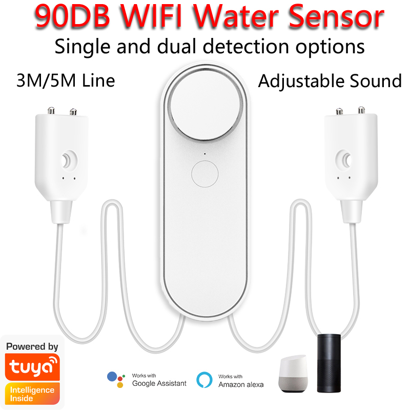 3M/5M WiFi Water Leak Detector – Smart Home Green Bewertung und Preis
