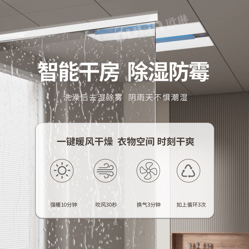 Smart 3-in-1 Bathroom Ceiling  – Smart Home Ventilation System Bewertung und Preis