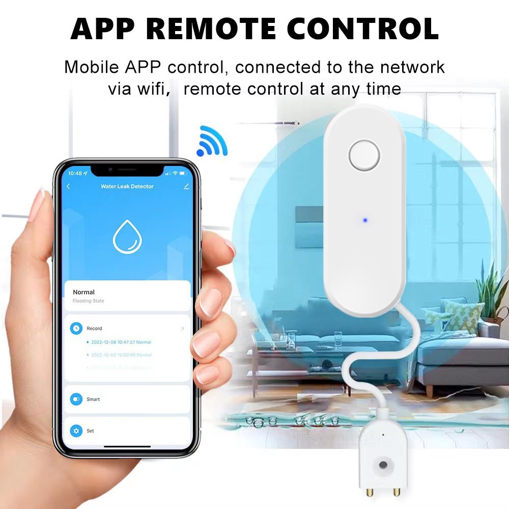 Tuya WiFi Smart Water Leak Sen – Smart Home Green Bewertung und Preis