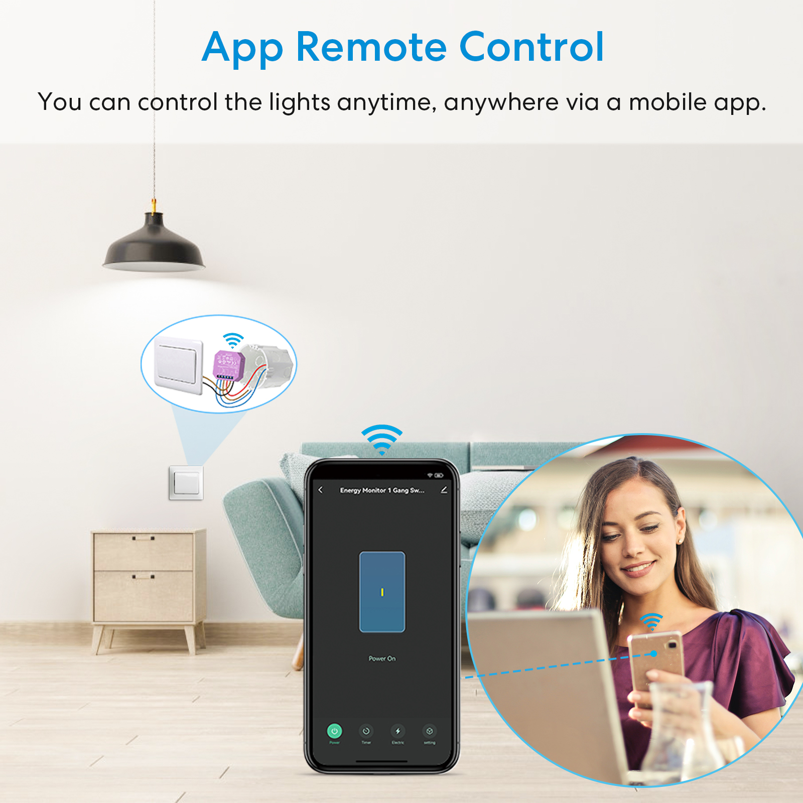 QCSMART Wireless Power Energy  – Smart Home Energy App Bewertung und Preis