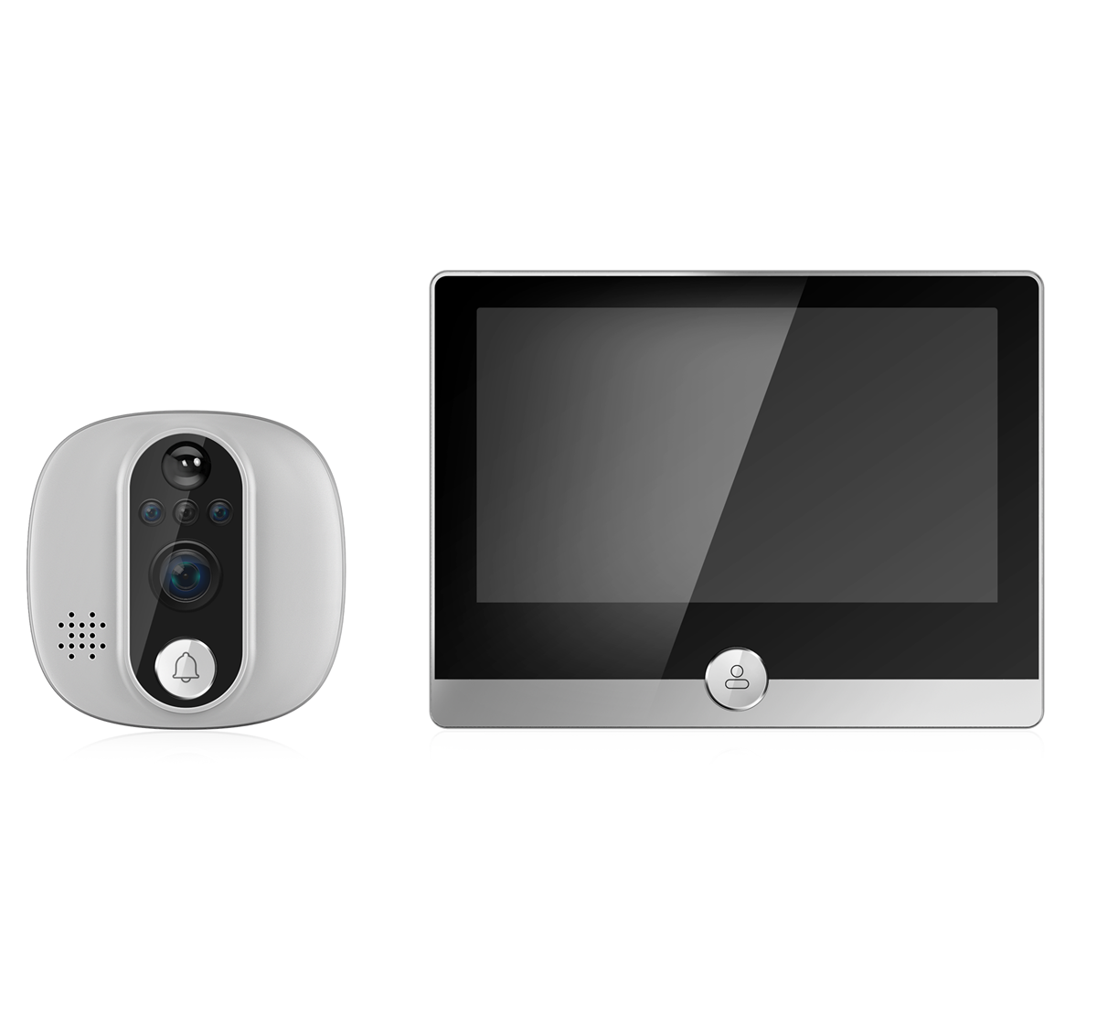 4.3 Inch IPS Screen 2MP 1080P  – Wifi Doorbell Camera Bewertung und Preis