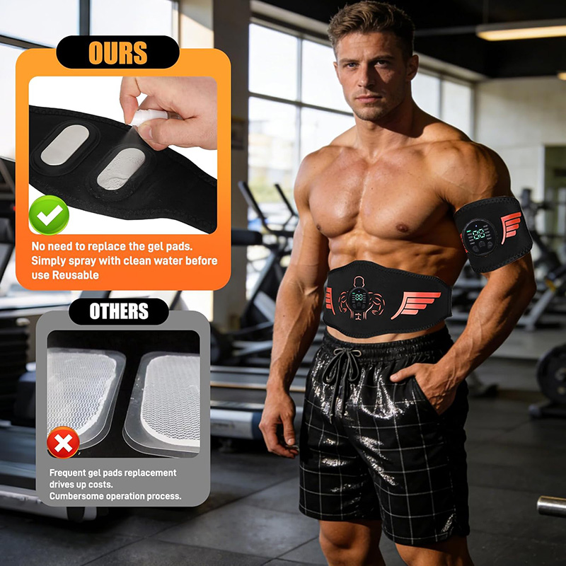 USB Recharge EMS Muscle Toner  – Smart Home Gym Bewertung und Preis